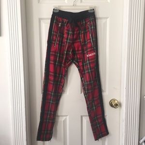 Karter plaid joggers